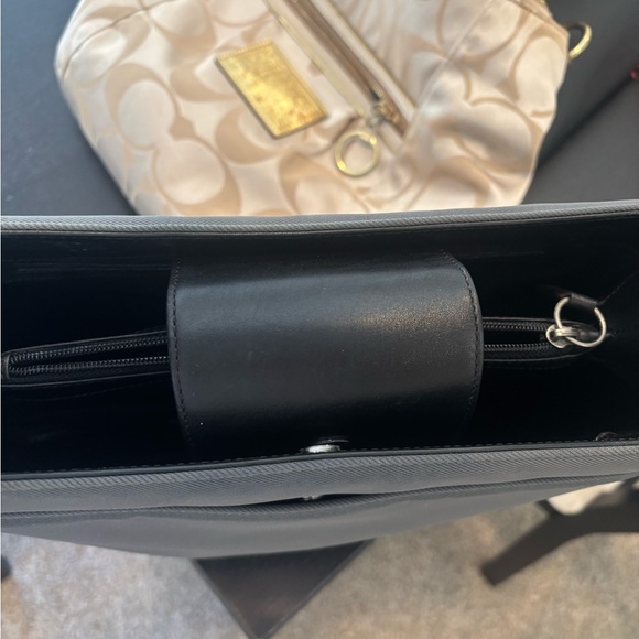 Coach Elegant Black & Dark Gray Women's Bag - Picture 9 of 14